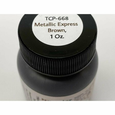 TRU-COLOR PAINT 1 oz Acrylic Paint, Metallic Express Brown TCP668